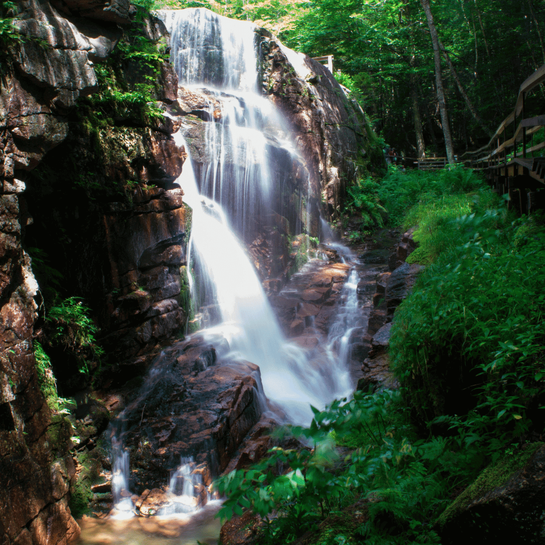 Visit the waterfalls at Les Gorges de la Falaise